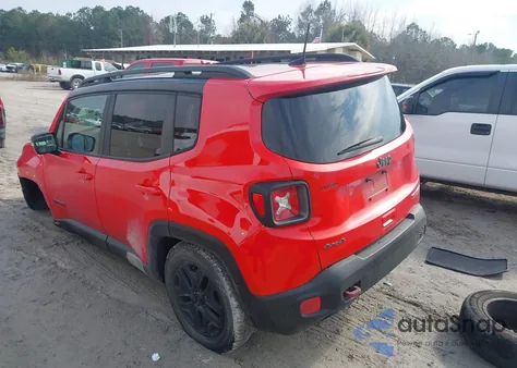 2018 Jeep Renegade Trailhawk 4X4 from USA, damaged, VIN ZACCJBCB9JPH99730